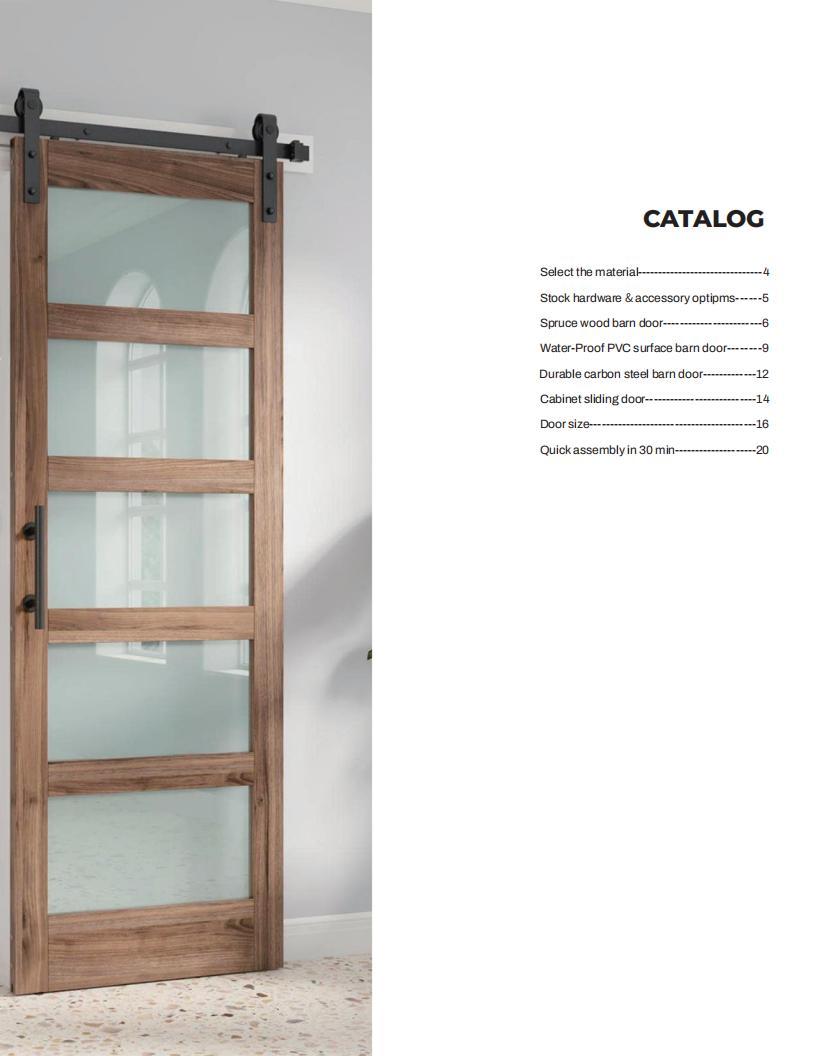 KH-DOOR Picture book of barn doors