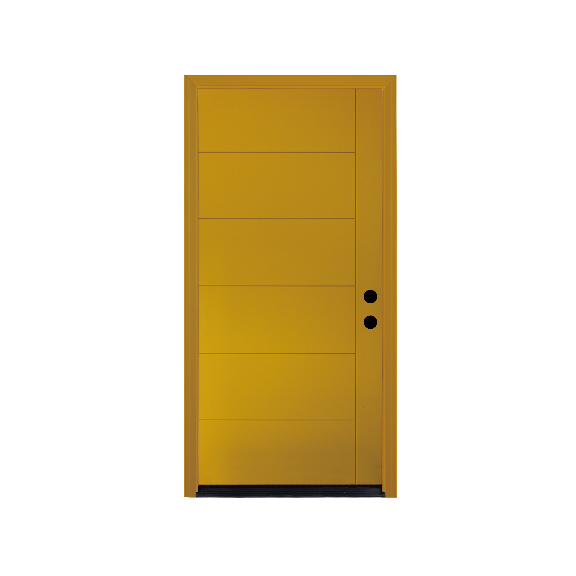 Modern 36 x 80 Fiberglass Entry Door with Brickmould & Premium Vinyl Frame – Durable, Stylish, and Easy to Install